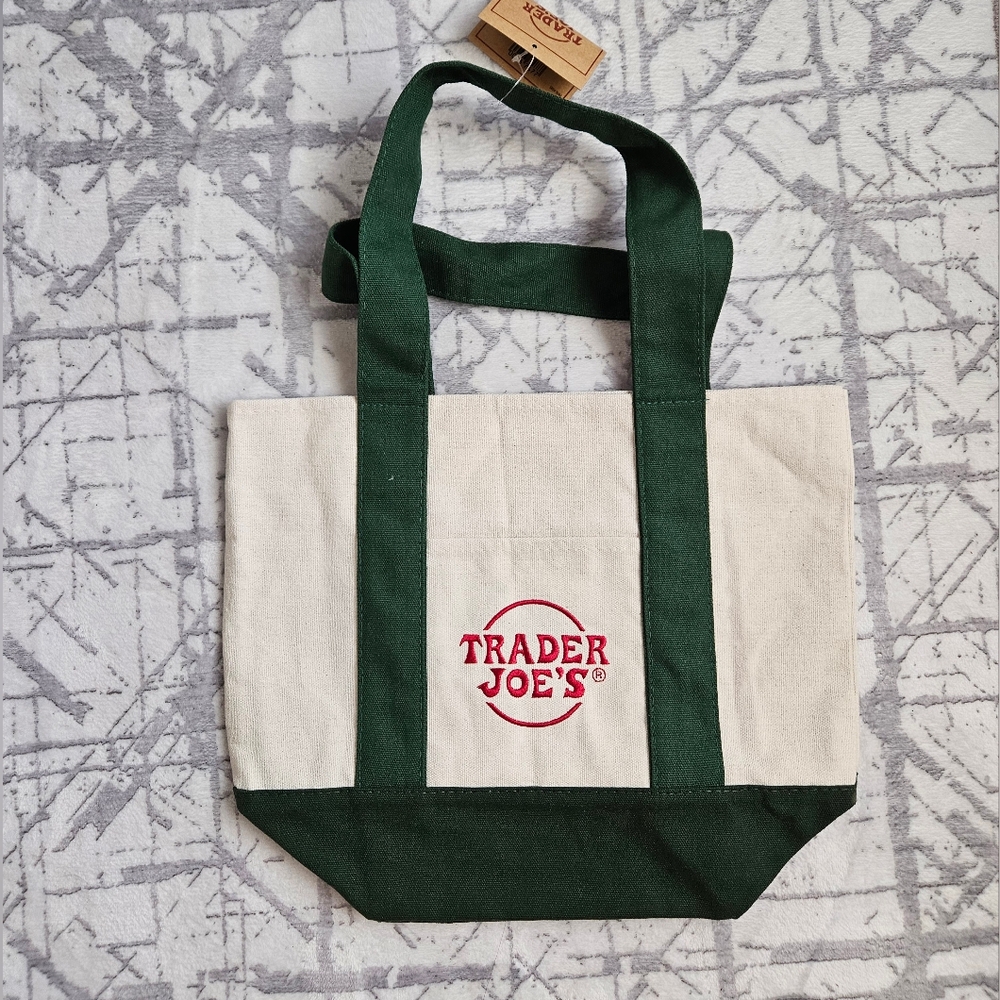 Mini trader Joe's tote bag